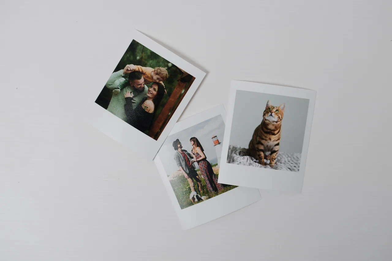 Фотографии в стиле POLAROID