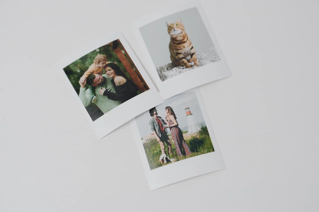 Фото в стиле INSTAX